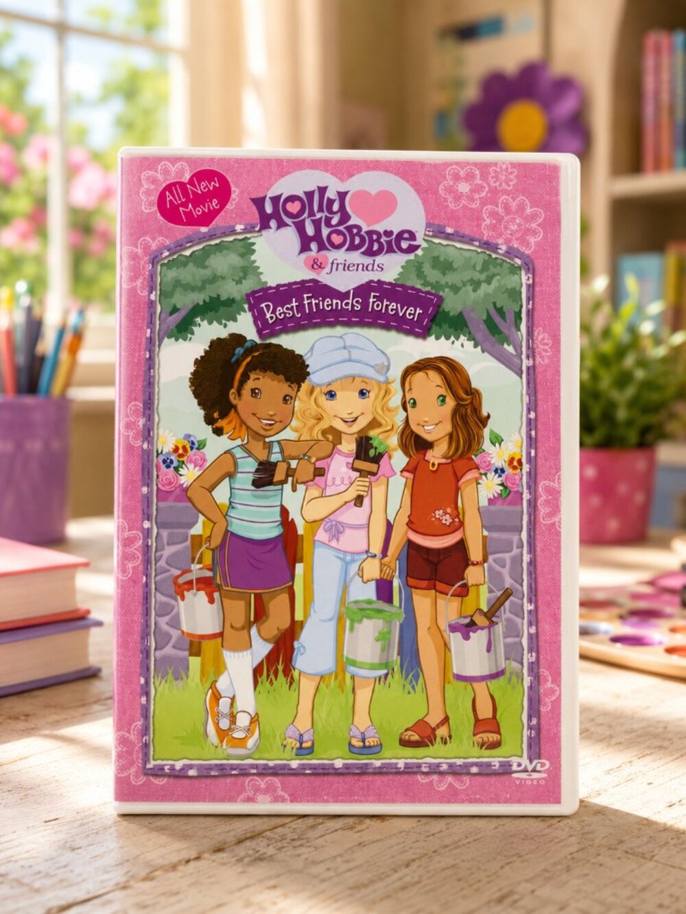 Holly Hobbie & Friends: Best Friends Forever (DVD, Region 1) Very Good condition